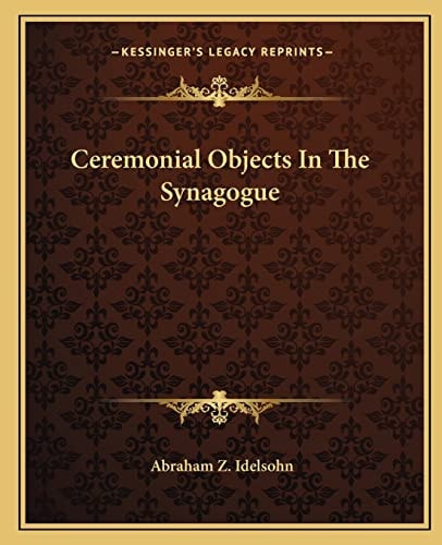 Ceremonial Objects In The Synagogue