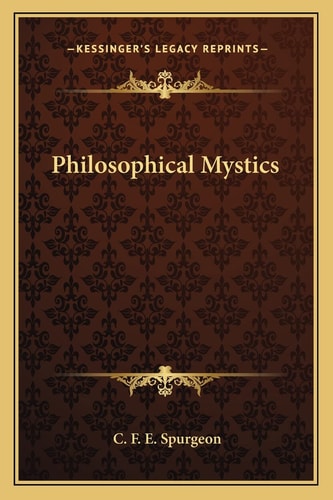 Philosophical Mystics