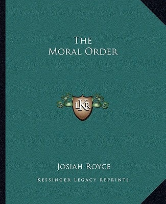 The Moral Order