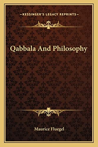 Qabbala And Philosophy