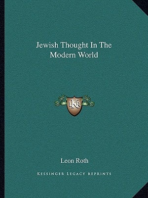 Jewish Thought In The Modern World