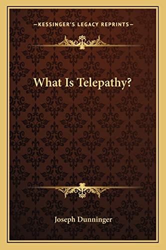 What Is Telepathy?