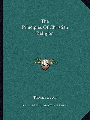 The Principles Of Christian Religion