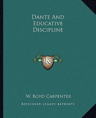 Dante And Educative Discipline