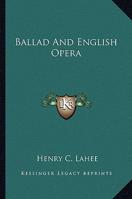 Ballad And English Opera