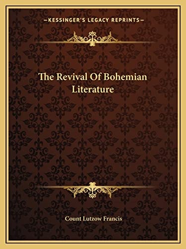 The Revival Of Bohemian Literature