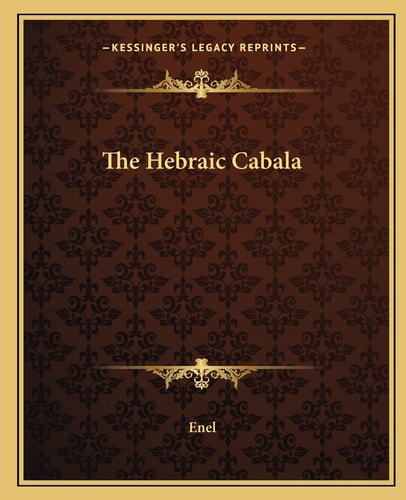 The Hebraic Cabala