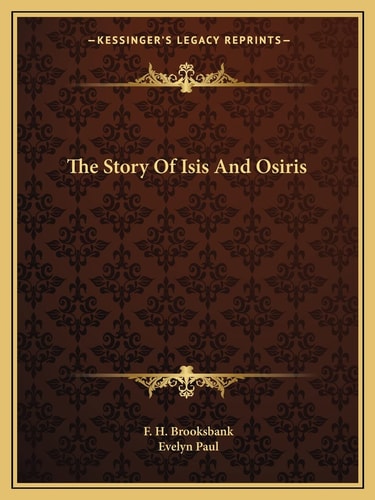 The Story Of Isis And Osiris
