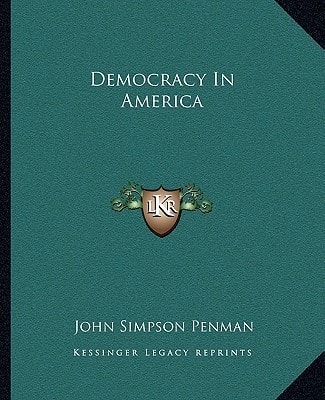 Democracy In America