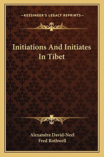 Initiations And Initiates In Tibet