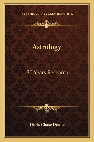 Astrology: 30 Years Research