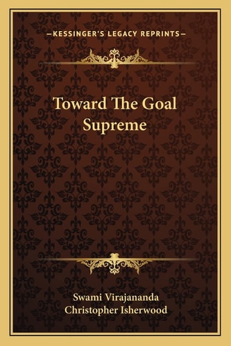 Toward The Goal Supreme