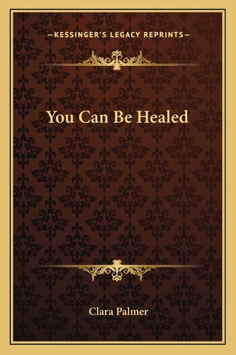 You Can Be Healed