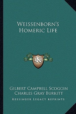 Weissenborn's Homeric Life