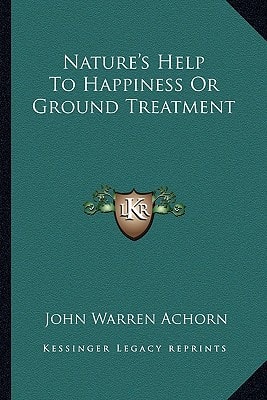 Nature's Help To Happiness Or Ground Treatment