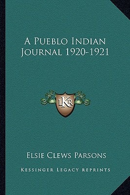 A Pueblo Indian Journal 1920-1921
