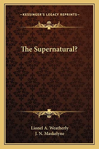 The Supernatural?