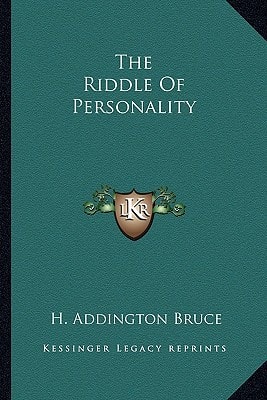 The Riddle Of Personality