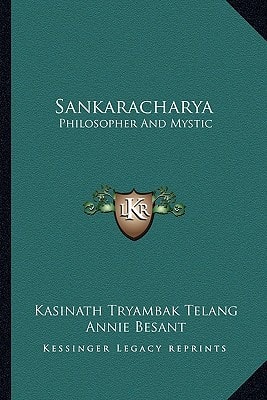 Sankaracharya: Philosopher And Mystic