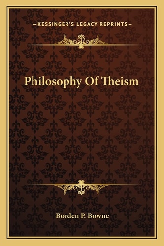 Philosophy Of Theism