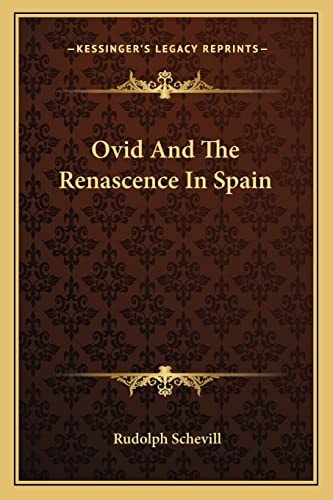 Ovid And The Renascence In Spain