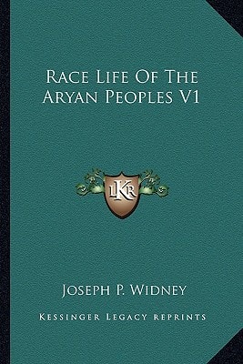 Race Life Of The Aryan Peoples V1