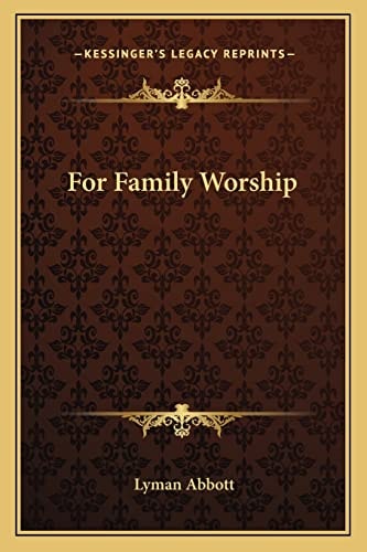 For Family Worship