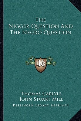 Nigger Question and the Negro Question