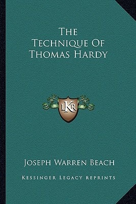 The Technique Of Thomas Hardy