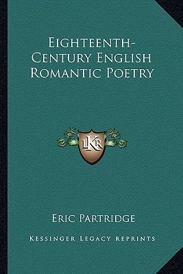 Eighteenth-Century English Romantic Poetry