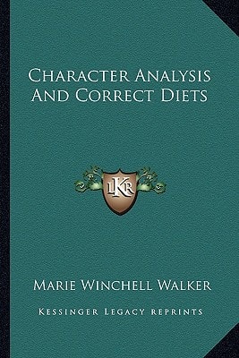 Character Analysis And Correct Diets
