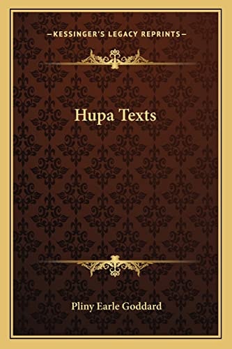 Hupa Texts
