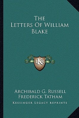 The Letters Of William Blake