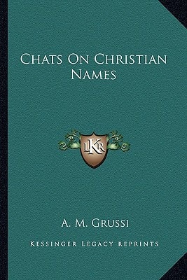 Chats On Christian Names