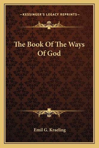 The Book Of The Ways Of God