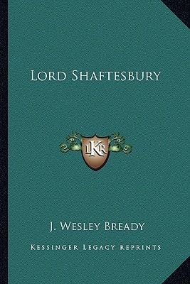 Lord Shaftesbury