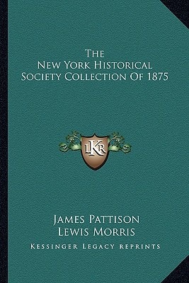 The New York Historical Society Collection Of 1875
