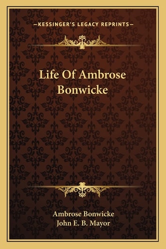Life Of Ambrose Bonwicke
