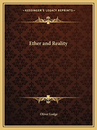 Ether and Reality