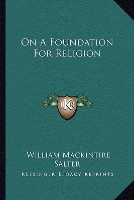 On A Foundation For Religion