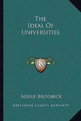 The Ideal Of Universities