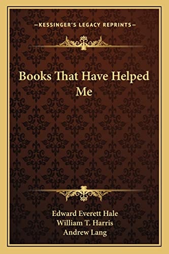 Books That Have Helped Me