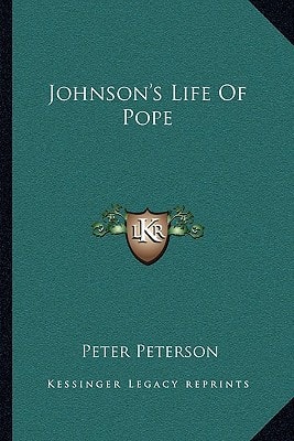 Johnson's Life Of Pope