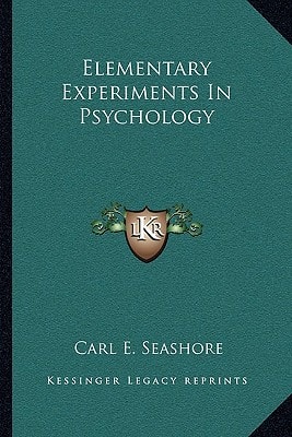 Elementary Experiments In Psychology