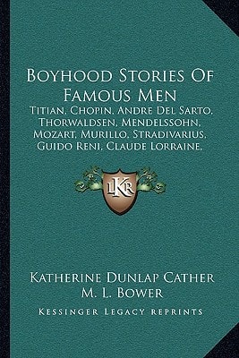 Boyhood Stories Of Famous Men: Titian, Chopin, Andre Del Sarto, Thorwaldsen, Mendelssohn, Mozart, Murillo, Stradivarius, Guido Reni, Claude Lorraine, Tintoretto And Rosa Bonheur
