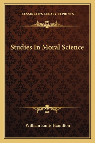 Studies In Moral Science