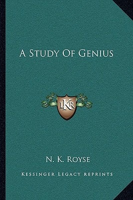 A Study Of Genius