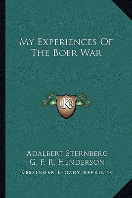 My Experiences Of The Boer War
