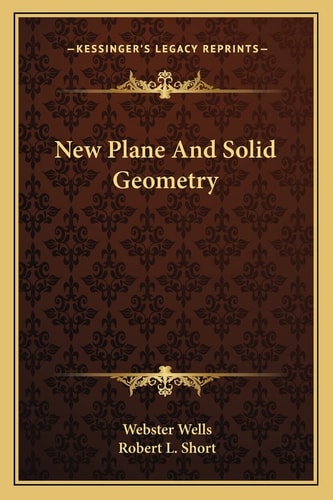 New Plane And Solid Geometry