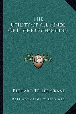 The Utility Of All Kinds Of Higher Schooling